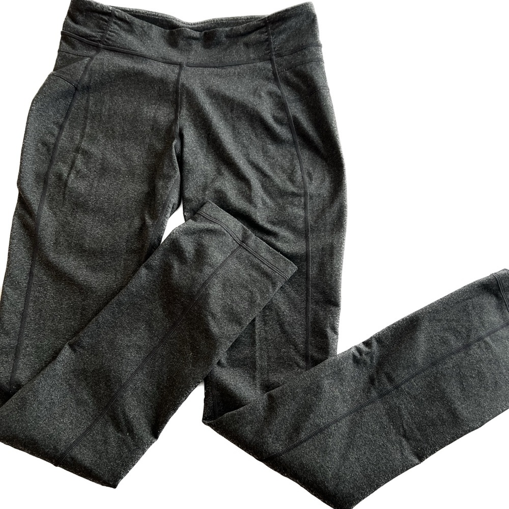 Lululemon gray leggings, size 10